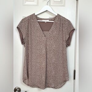 fun2fun Patterned Blouse NWOT